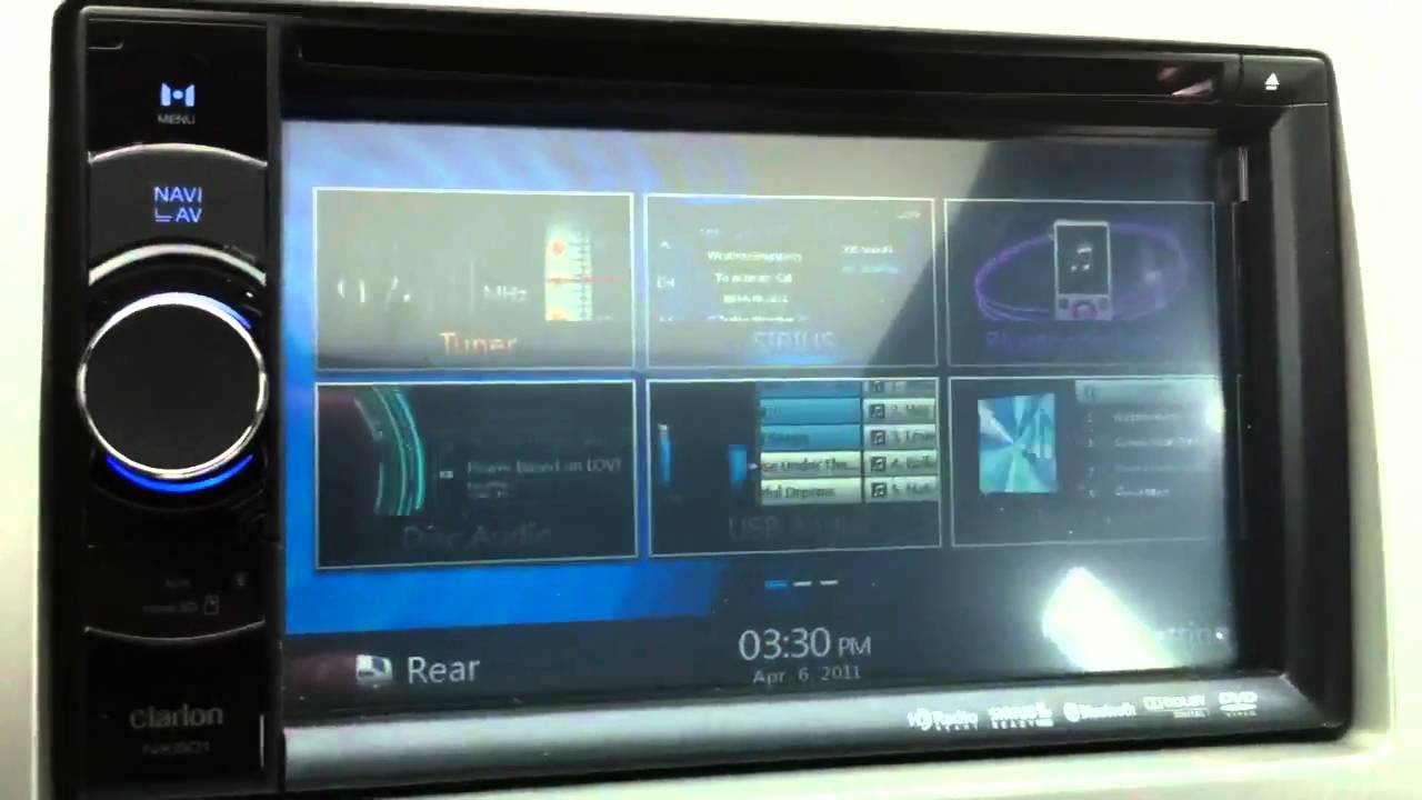 Clarion NX501 - YouTube