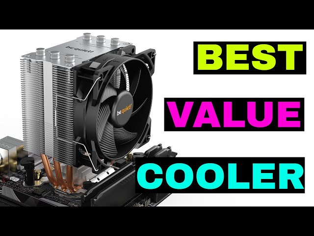 Value Quiet CPU Cooler - be quiet! PURE ROCK SLIM 2 Review - BK030 