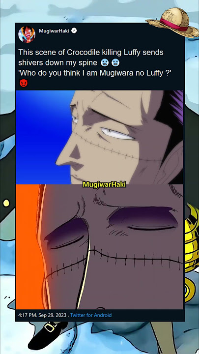 When Crocodile literally killed Luffy in a 1v1 😱 #onepiece #anime #edit #luffy #reaction #vivi