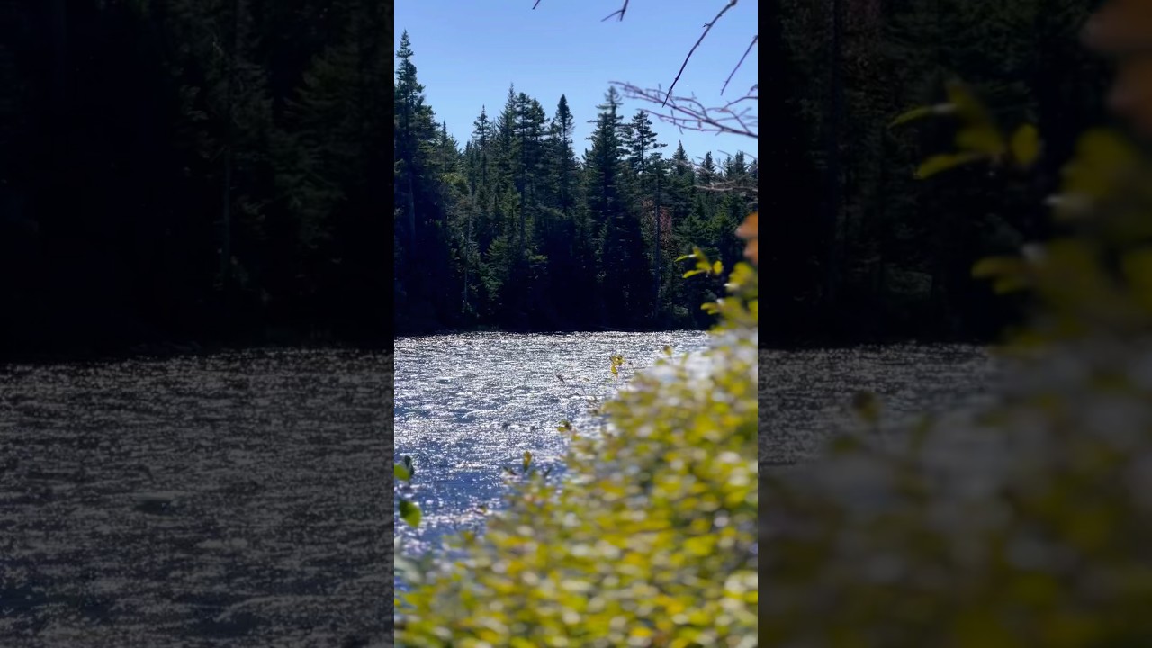 This little known hike in Rangeley is spectacular and ends with a mountain pond! 