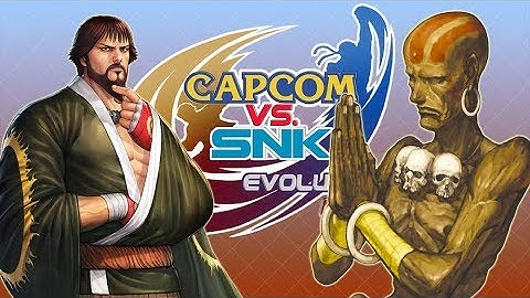 Saisyu Kusanagi vs. Dhalsim - CAPCOM VS. SNK REV 2