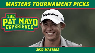 2022 Masters Picks, Bets, One and Done | Fantasy Golf Picks | Adam Schefter on Tiger Woods Injury
