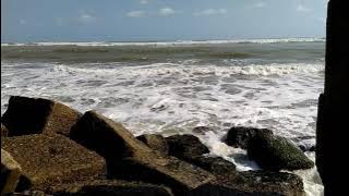 Suasana Ombak Pantai Maras dalam Slowmotion || Mentahan Video untuk Story WA dan Facebook