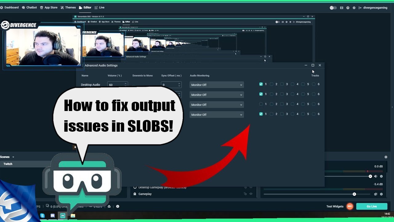 Capturing desktop audio in streamlabs obs for mac