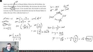Percent of interest   SAT Math Brainteaser