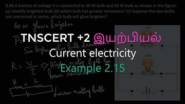 25.Physics | Current electricity | Example 2.15