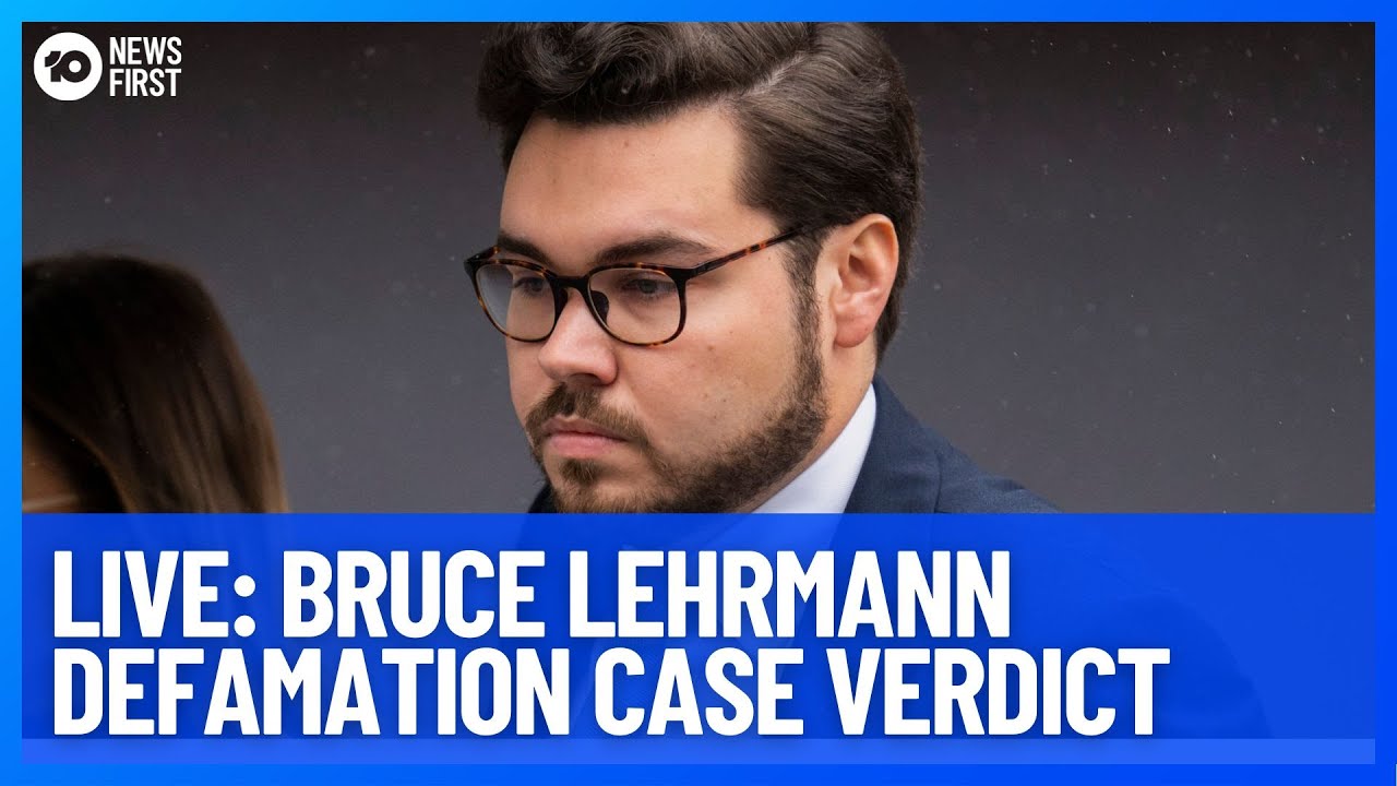 Bruce Lehrmann defamation verdict delivered | 10 News First - YouTube