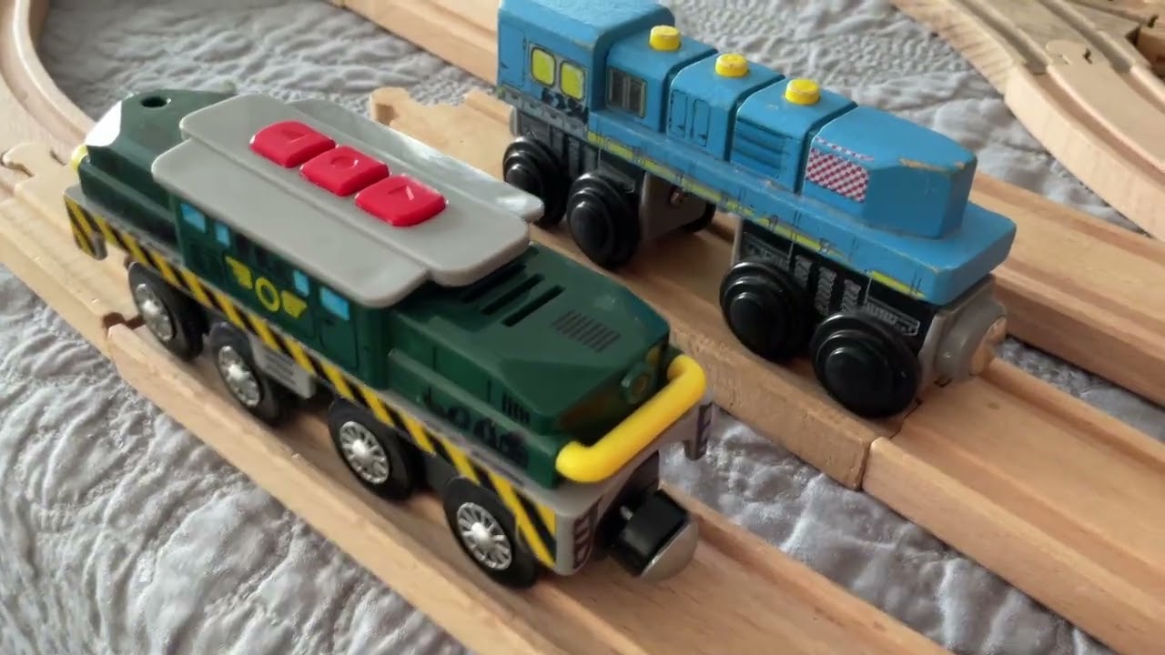 Wooden railway train crash, Theatre, part two the great mountain pass crash