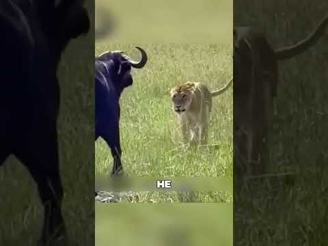 Бизоны защитили свою САМКУ от ЛЬВОВ⚖️🐂🦁