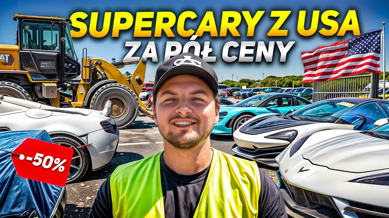 Supercary z USA taniej o setki tysięcy - jak to zrobić?