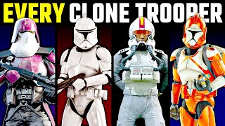 Every CLONE TROOPER Variant (Canon)