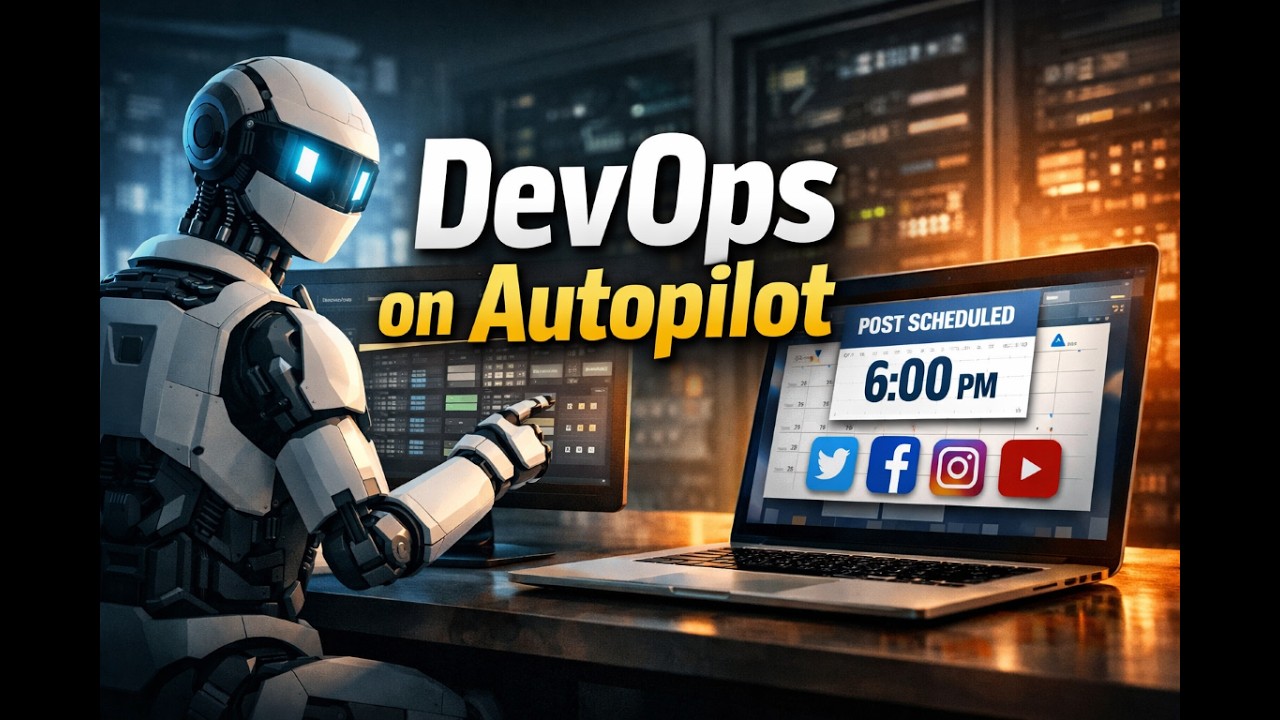 AI-Powered DevOps LinkedIn Post (6PM Daily) - YouTube