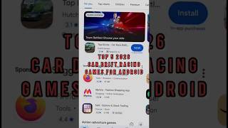 Top 5 Best Drift Games For Android 2026 🚗🔥Best Car Drift Games 2026 For Android #shortsRealistic