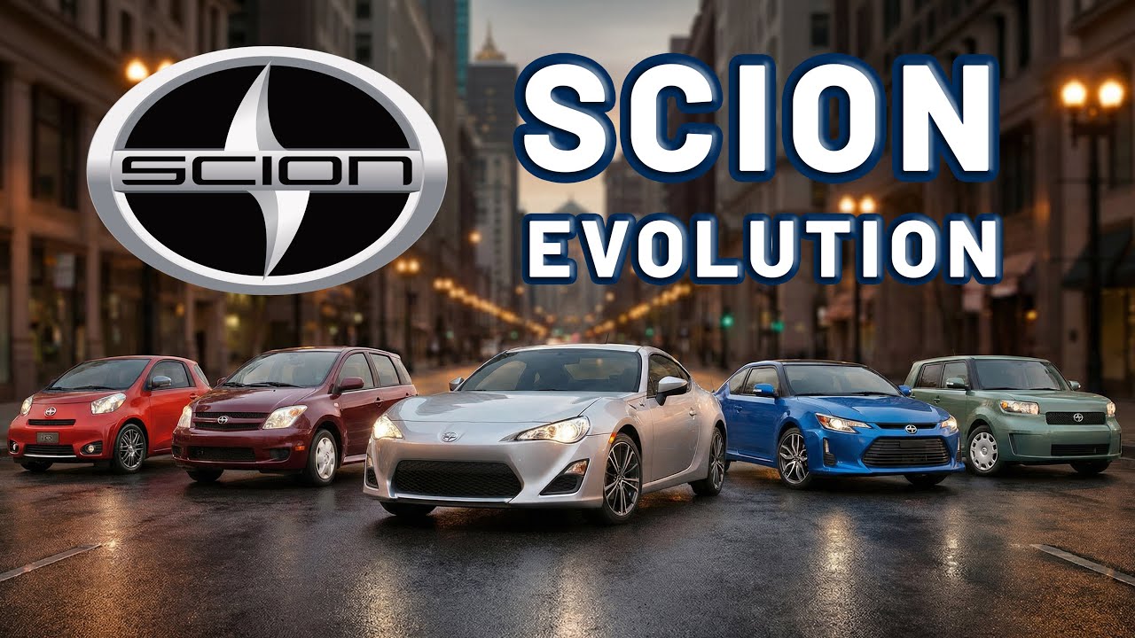 Scion Evolution 2004–2016  Complete Model Timeline