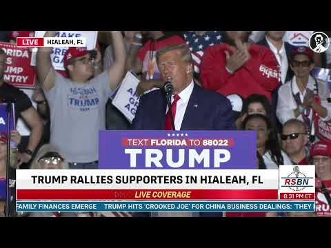 Trump's Hialeah Speech in 94 Seconds