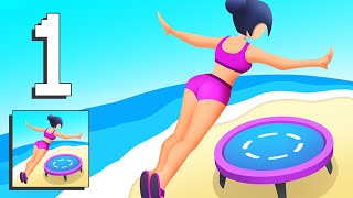 Flip Jump Stack! Gameplay Walkthrough [Android, iOS Game] screenshot 1