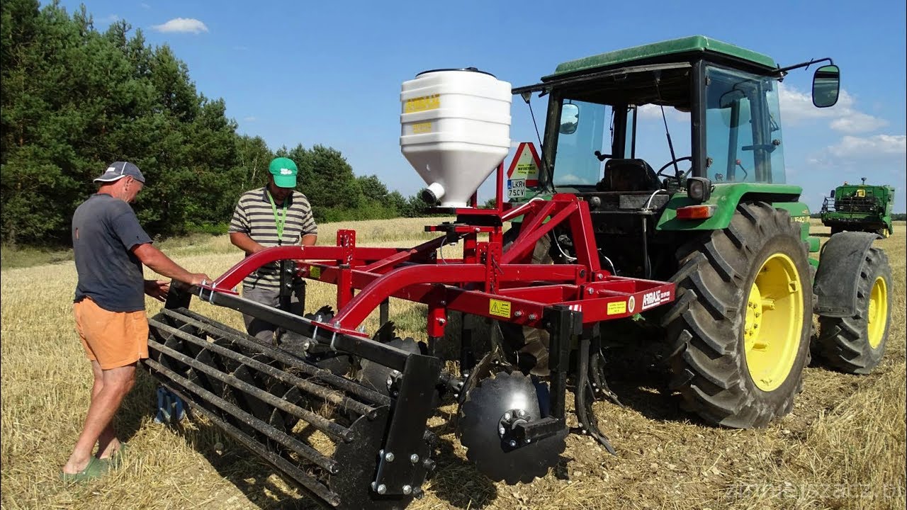 Gruberowanie - Nowy Nabytek 2017 Agregat Ścierniskowy Armasz + Siewnik Poplonów