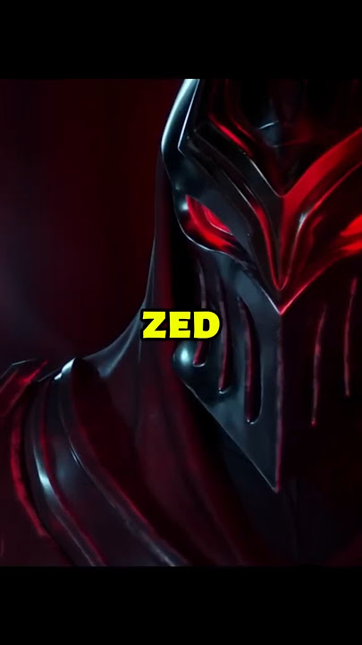 Gölgelerin Efendisi Zed'in Hikayesi League of Legends  #stories #lol #zed