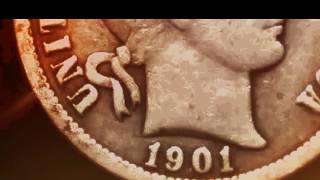 1901-O BARBER DIME: $4 - $75 DEPENDING ON NUMISMATIC CONDITION 01/2019 (90% SILVER) NEW ORLEANS MINT