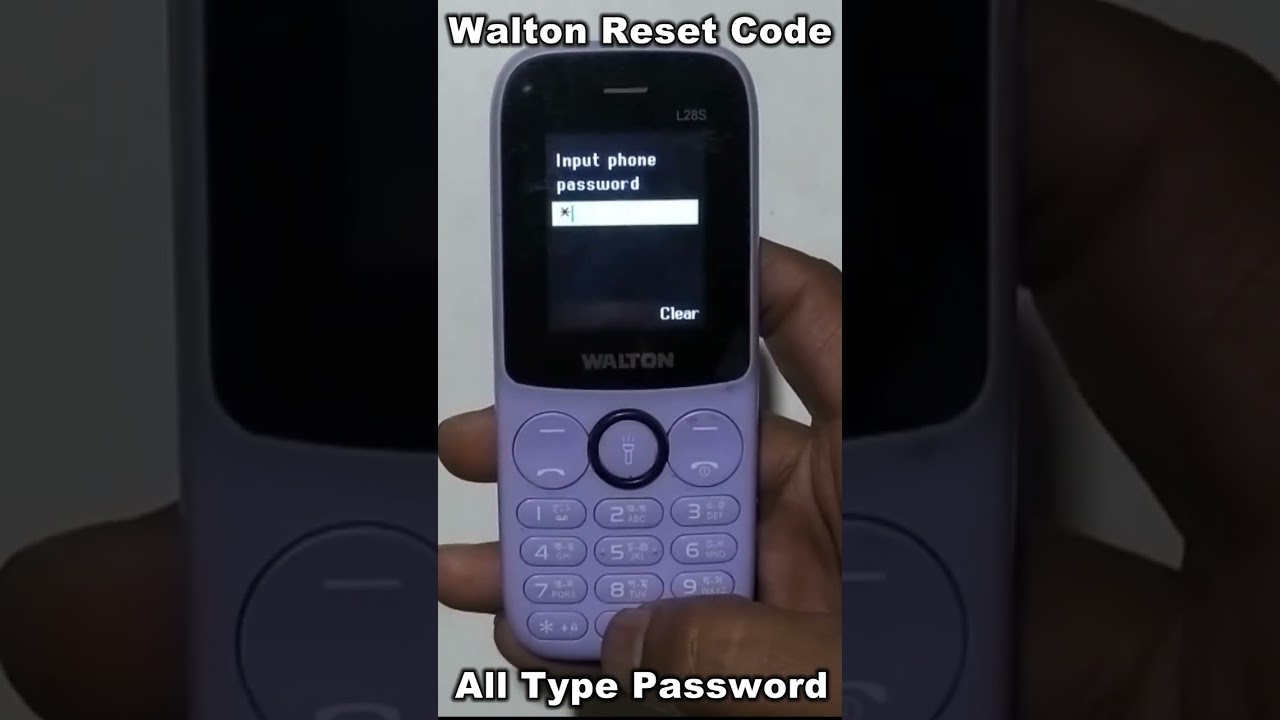 Walton Reset Code | Walton Mobile Factory Reset Code 2023 | Walton Reset Code 2023