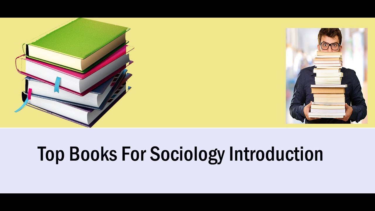 Top Sociology Books for introduction YouTube