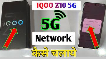 Iqoo z10 5g network setting, Iqoo z10 me 5g network kaise  laye, Iqoo z10 5g setting kaise kare