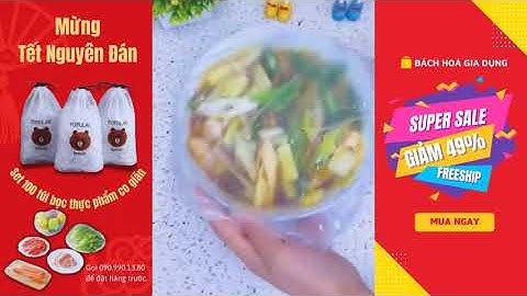 Túi bọc thực phẩm cao cấp - An toàn - Tiện Lợi - Tái sử dụng nhiều lần#02