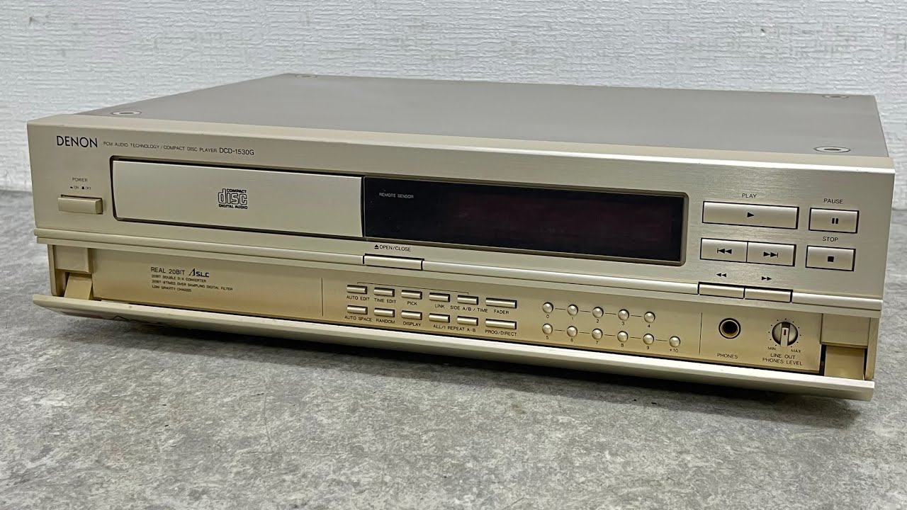 DENON デノン /CDプレーヤー/DCD-1530G/9111503183/Bランク/22【中古】 □ DENON DCD-1530G CDプレーヤー デノン CDデッキ オーディオ機器