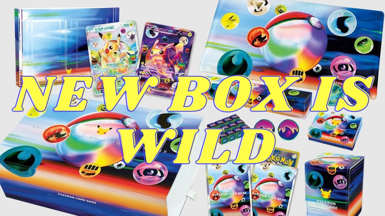 NEW 30th Celebration Futuristic Box IS CHAOS! - YouTube