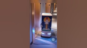 China is living in 2045 with this food delivery robot 🤖