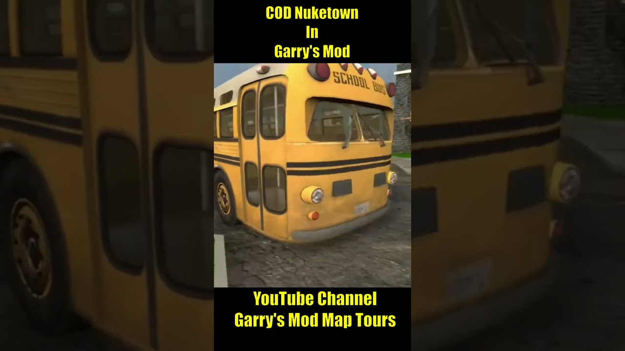 COD Nuketown Recreated in GMod – You Won’t Believe This Map!
