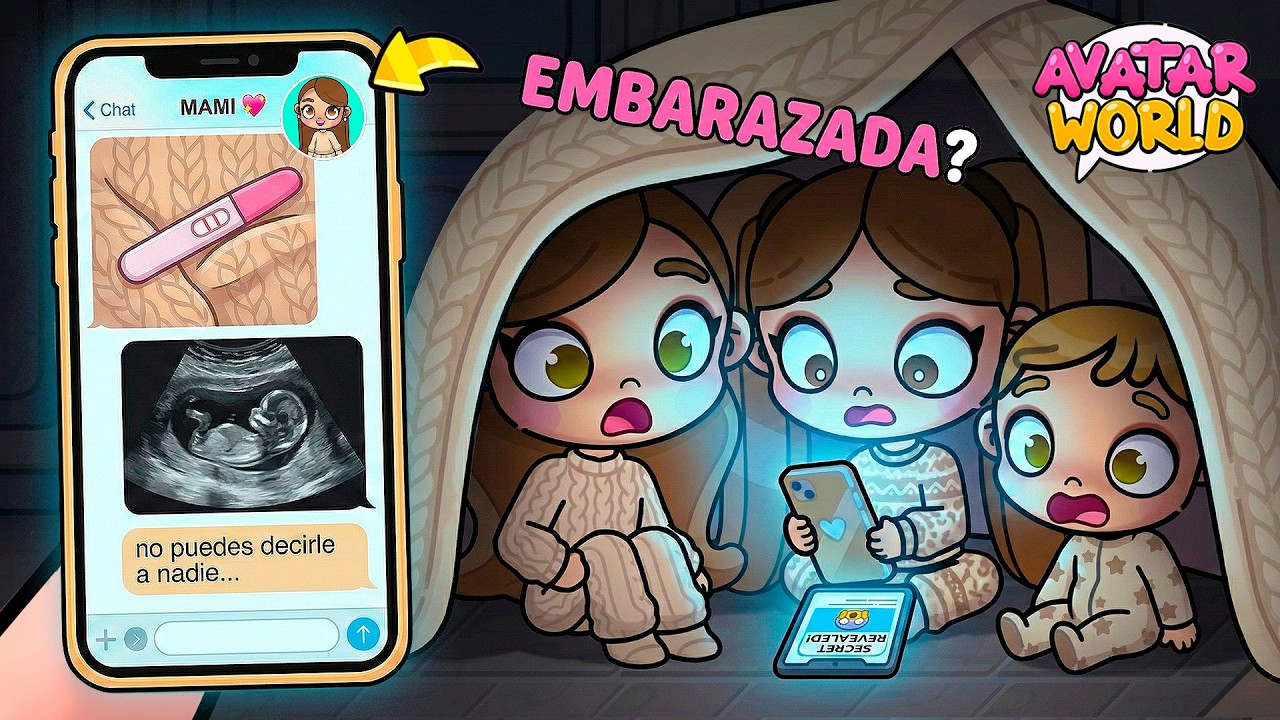 📲 REVISAMOS EL CELULAR DE MAMA: ¡¿TENDRA UN NUEVO BEBE EN SECRETO?! 😨👶 en Avatar World