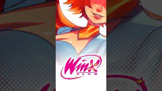 Redesigning Blooms fairy form 🔥 (Winx)| #shorts #winxclub #art