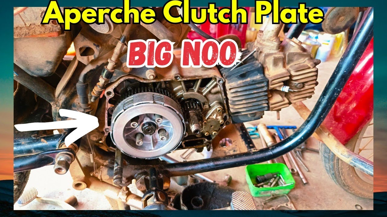 dont use Apache clutch plate on splender +😫 YouTube