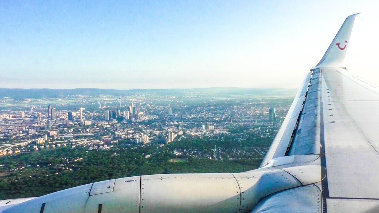 Approach & Landing at Frankfurt Airport TUIfly Boeing 737800 YouTube Approach & Landing at Frankfurt Airport TUIfly Boeing 737800 YouTube