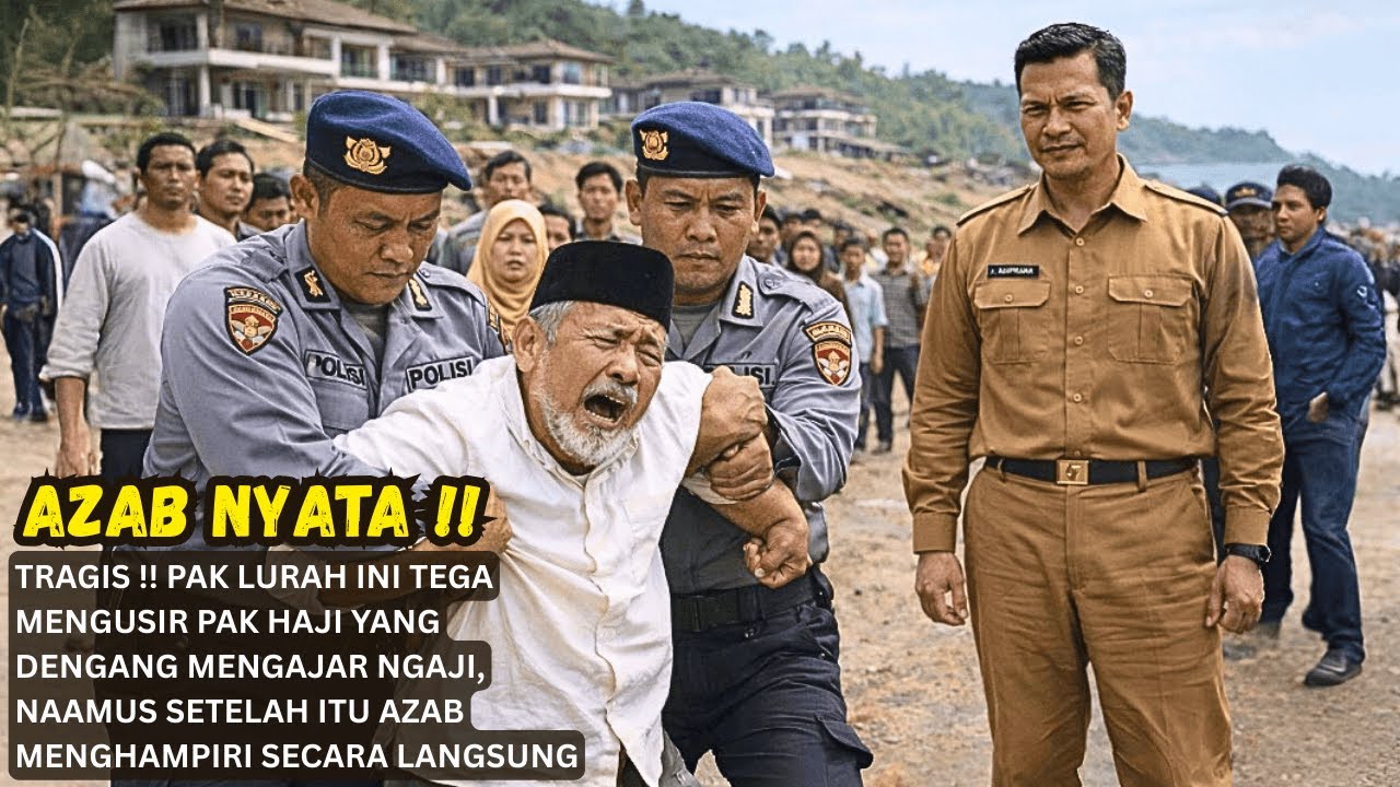 TRAGIS !! Pak Lurah Mengusir Pak Haji Demi Vila Mewah, Akhir Hidup Lurah Ini Bikin Warga Gemetar