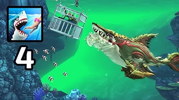 Hungry Shark World‏ Gameplay - Part 4 (Android,IOS)