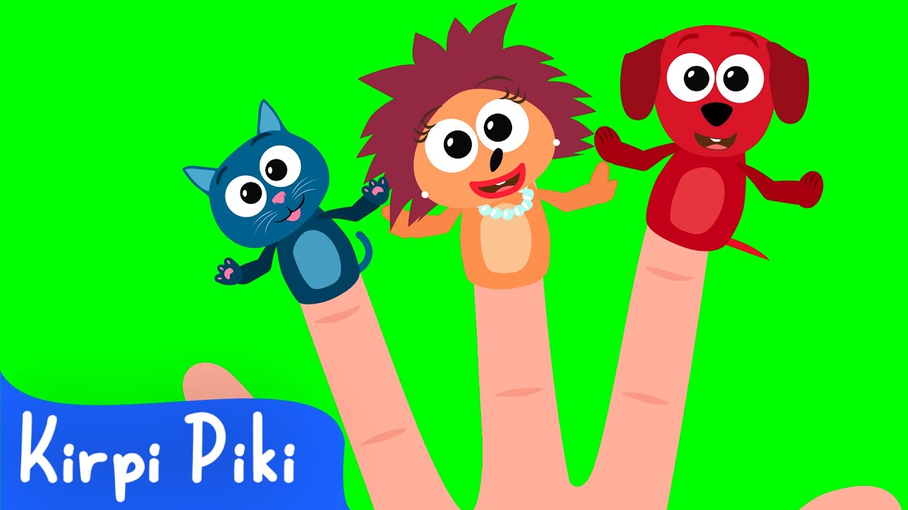 Parmak Ailesi - Finger Family Song - Kirpi Piki - Kirpi Piki Kids Songs