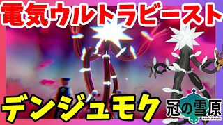 【ポケモンソードシールド】デンジュモク！電気タイプのウルトラビーストにロトム！？冠の雪原【エキスパンションパス】