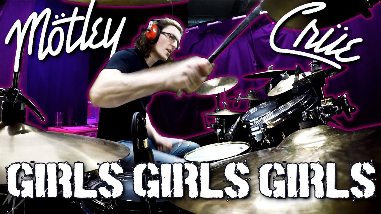 Motley Crue - Girls Girls Girls - Drum Cover | MBDrums