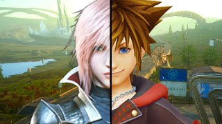 DISSIDIA 012 [Mods]: Lightning Returns! w/ shades VS. KH3D Sora