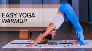 Yoga For A Happy Day Easy Yoga Warm Up