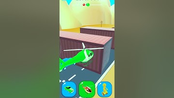 Shape-shifting car factory All Level Gam short video Android iOS Walkthrough #game #gameplay #gaming