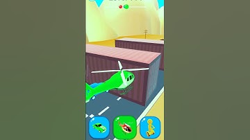 Shape-shifting car factory All Level Gam short video Android iOS Walkthrough #game #gameplay #gaming