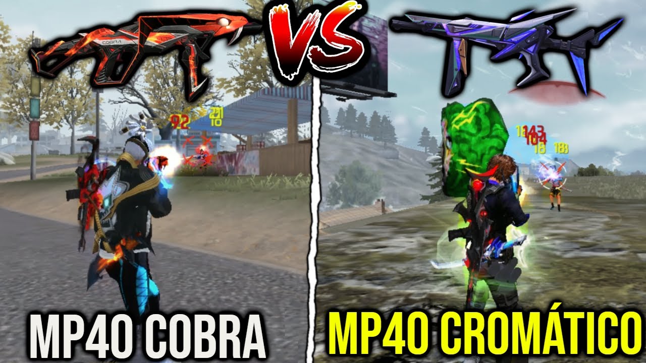 MP40 SONIDO CROMÁTICO VS MP40 COBRA DEPREDADORA... ¿CUÁL ES MEJOR? 🔥|SHADOWGAMES