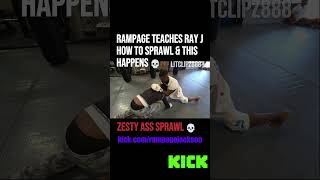 Rampage Teaches Ray J How To Sprawl & This Happens 💀