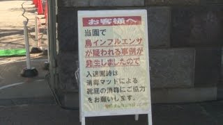 東山動物園で陽性反応  名古屋、鳥インフルエンザ