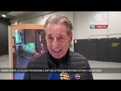 MIASMI: PROVE DI DIALOGO FRA REGIONE E SIOT MA LE POSIZIONI RESTANO DISTANTI | 02/02/2025