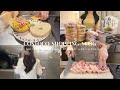 vlog.コストコで月1のお買い物をして下味冷凍をする休日👩🏻&zwj;🍳🥯| おすすめ商品 | 冷凍庫収納 | コストコ商品食事記録📸