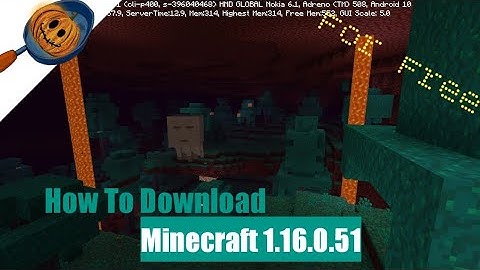 How to download Minecraft PE 1.16.0.51 (Nether update)For Free (Proof Gameplay)
